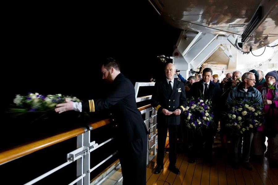 Minute Silence for Centenary of Lusitania Sinking in World War One