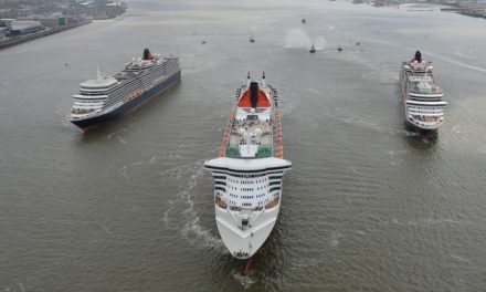 Cunard’s Three Queens Celebrate 175th Anniversary on River Mersey