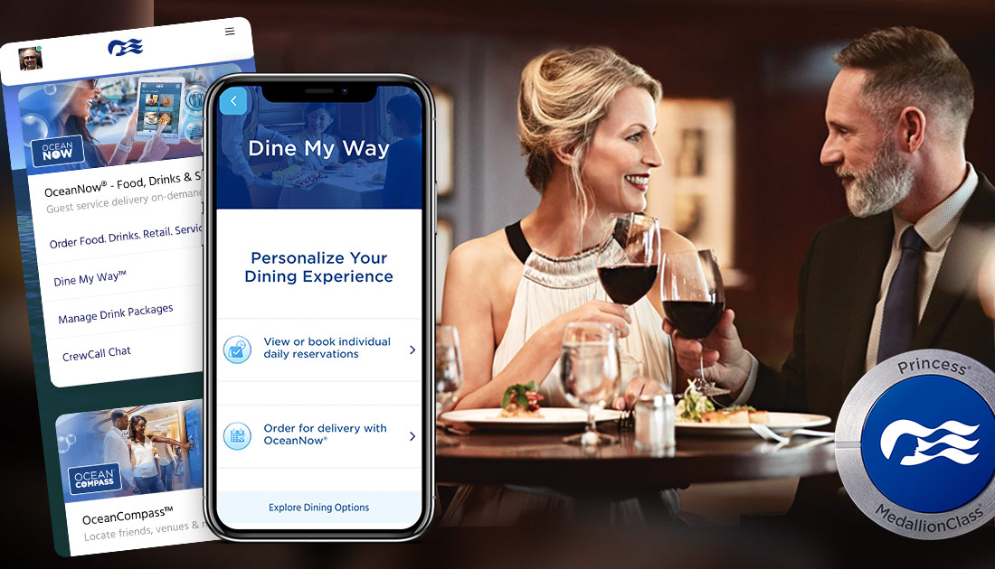 Princess Cruises Introduce Brand New Way To Dine Onboard Their Ships!