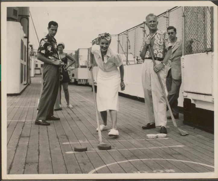 Cunard shuffleboard