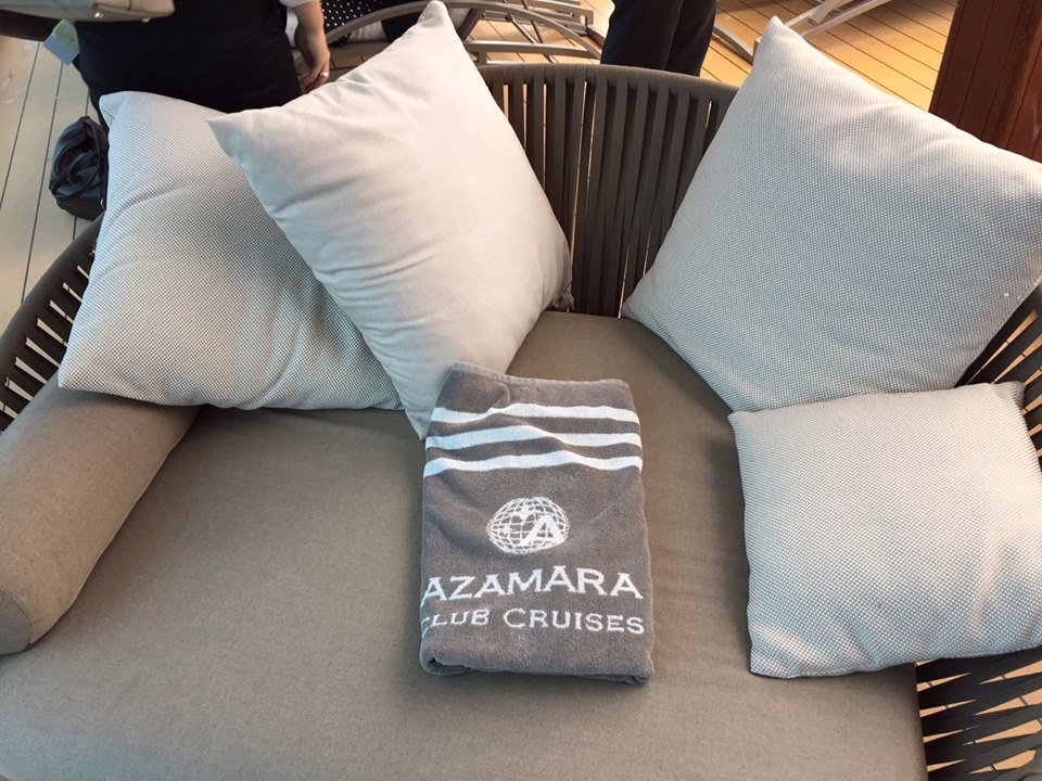 towels on azamara