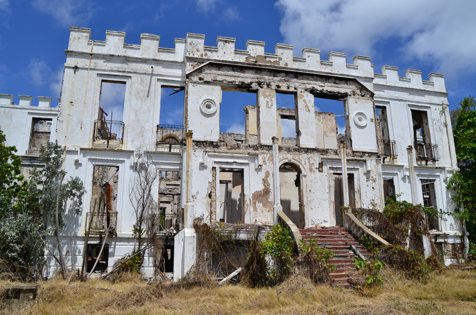 Barbados ruins