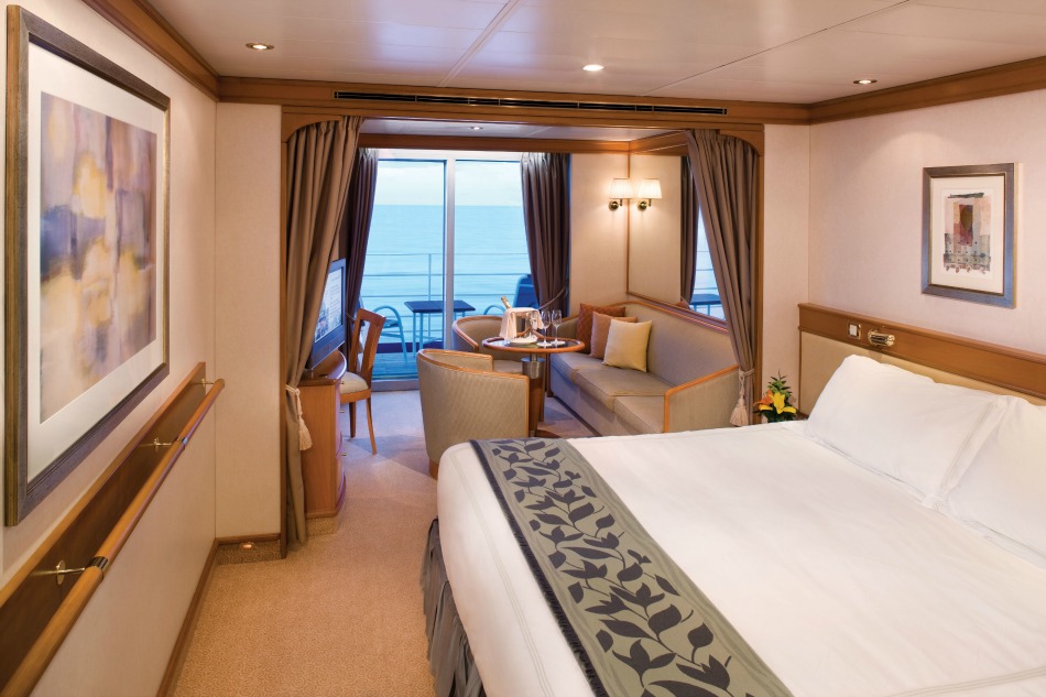 suite on board 6 star cruise line regent 