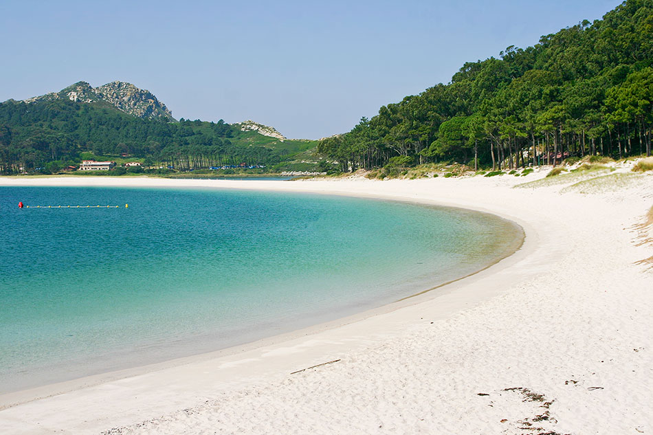 secret beach Cies Islands, Galicia