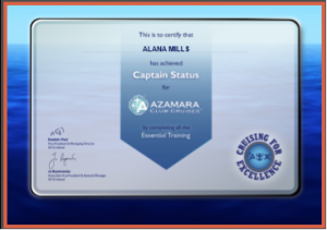 Azamara Captain