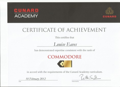 Cunard Commodore