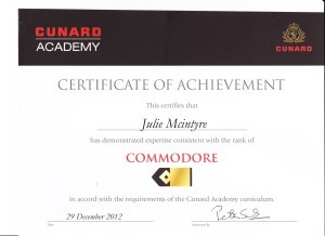 Cunard - Commodore