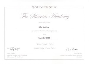 Silversea Training Academy