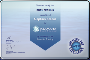 Azamara Cruises - Captain Status