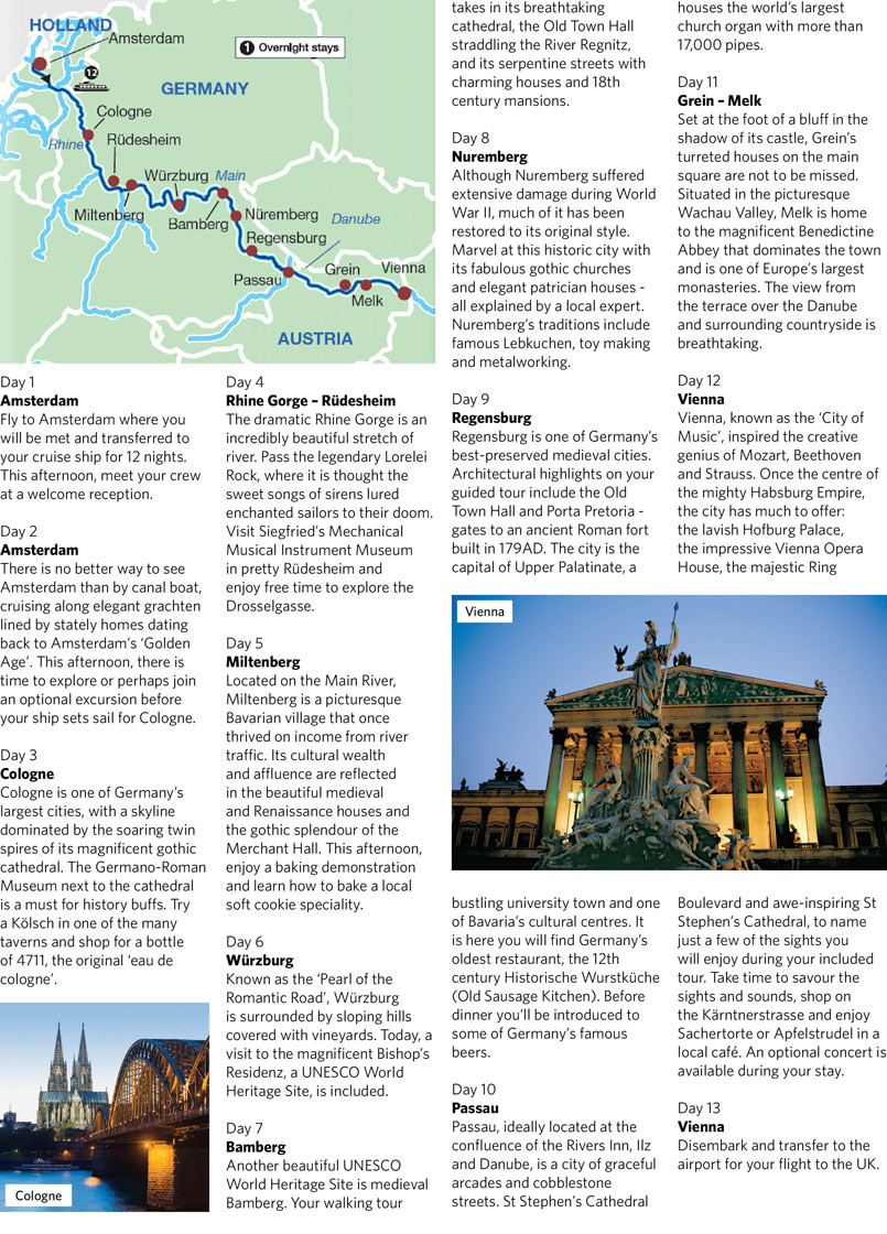 Vacation Itinerary