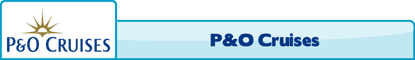 P&O Cruises Menus Header