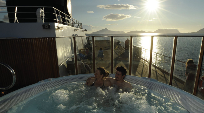 Hurtigruten Line Swimming Pool