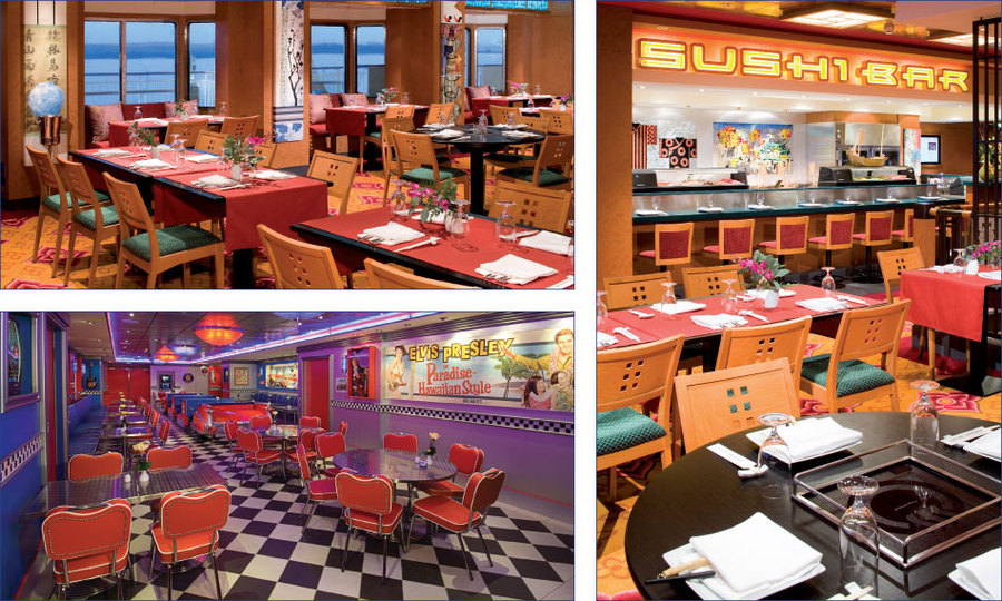 Norwegian Cruise Line restaurants