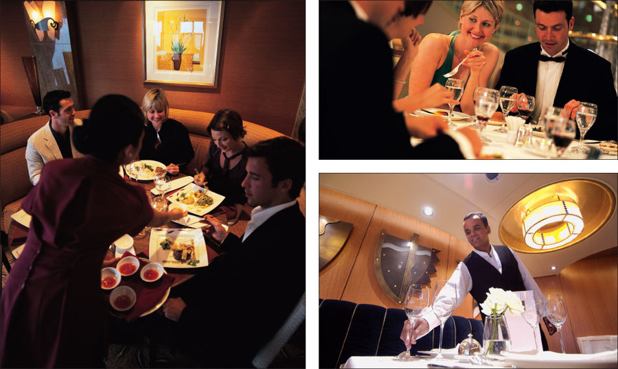 P&O Cruises restaurants