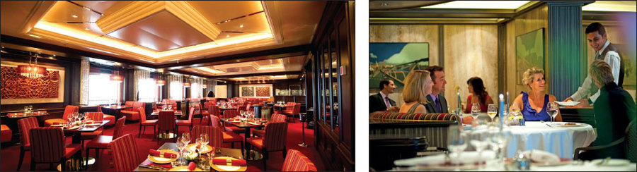 P&O Cruises restaurants