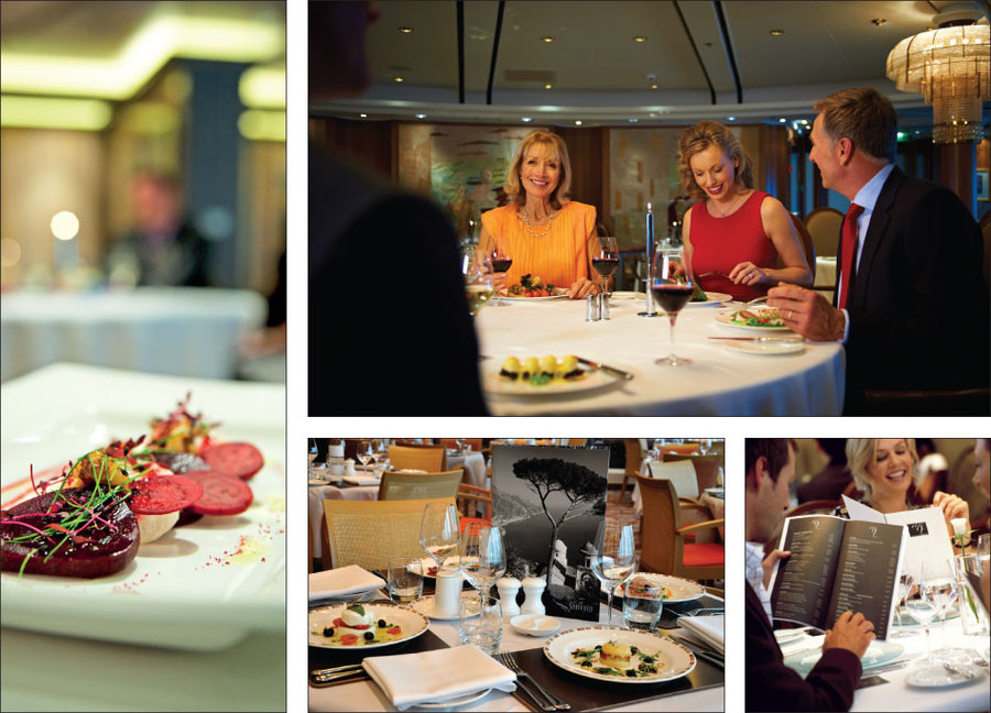 P&O Cruises restaurants