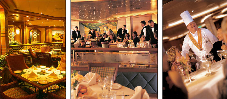 Princess Cruises restaurants