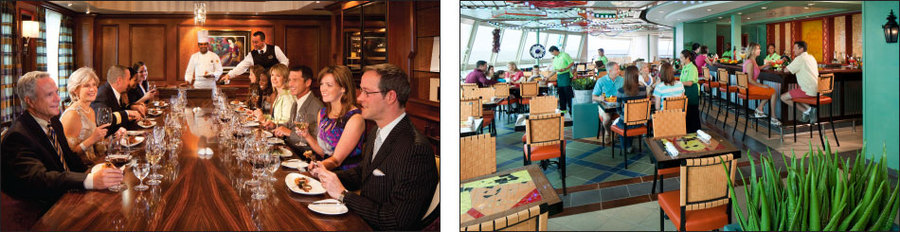 Royal Caribbean International restaurants