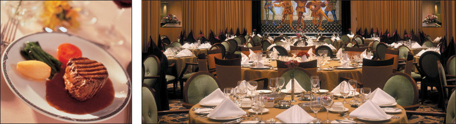 Royal Caribbean International restaurants