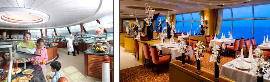 Royal Caribbean International restaurants