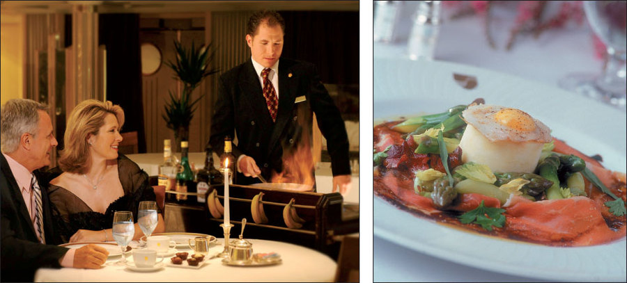 Seabourn restaurants