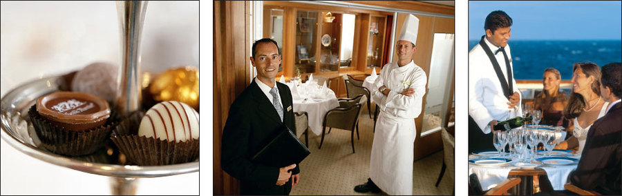 Seabourn restaurants