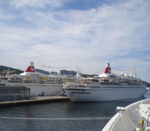 View of Black Watch &amp; Boudicca from Balmoral