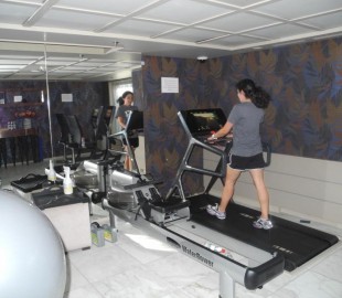 Fitness centre onboard