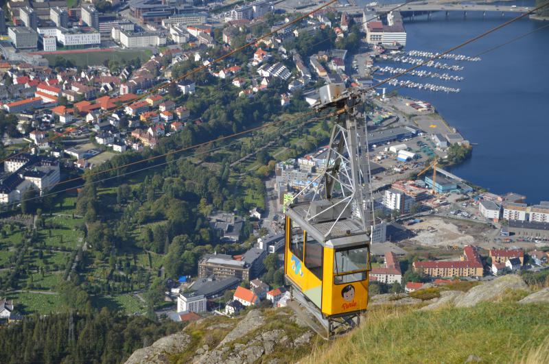 Cable car Mount Ulriken - Bergen