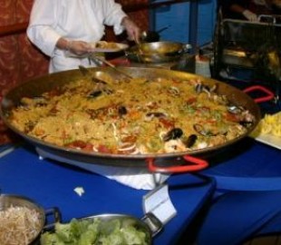 Azamara Seafood Paella !!