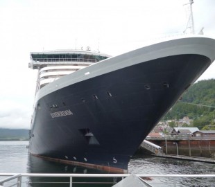 Zuiderdam From Allen Marine boat to Misty Fjords