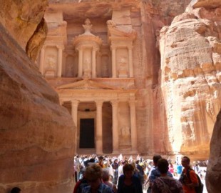 The first view of Petra