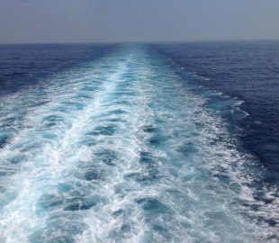 The wake" . the end of our amaizing cruise&nbsp;
