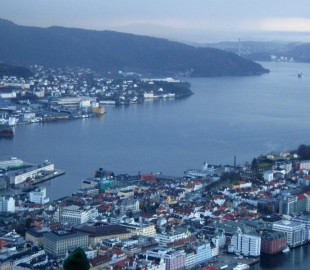 Bergen from top of Vinicular