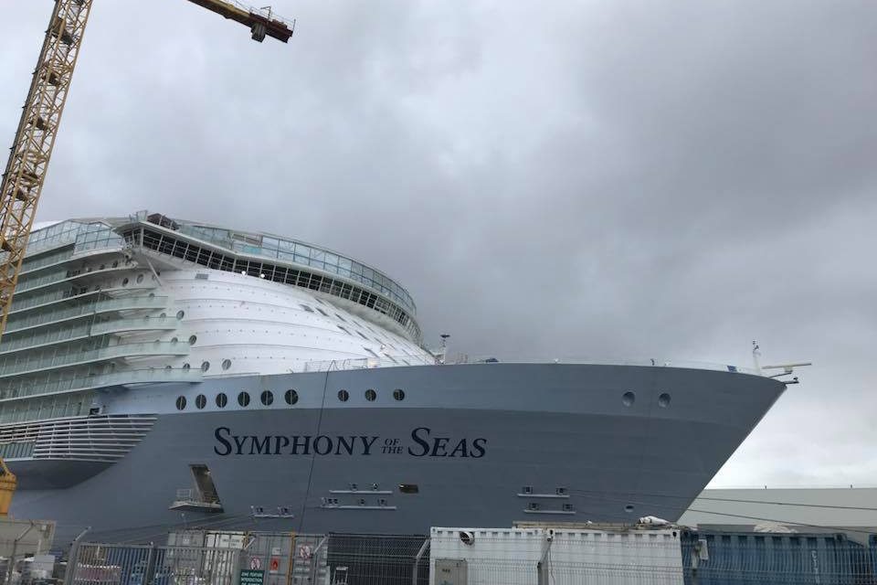 www.CRUISE.co.uk’s Insight Into Royal’s Final Touches On Symphony Of The Seas!