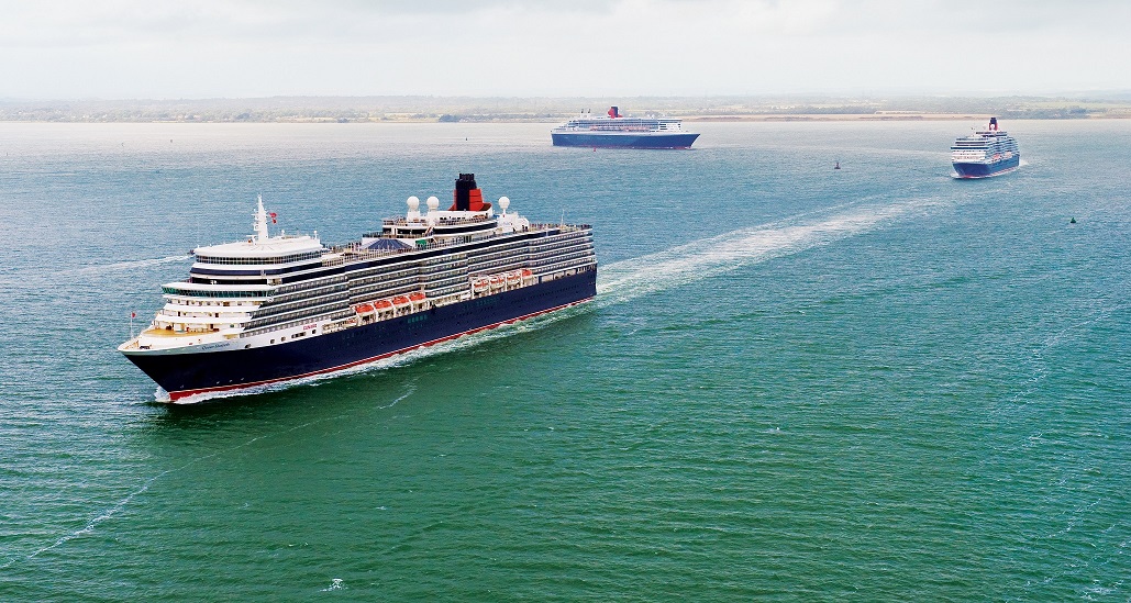 The Three Queens To Sail Together With Famous Red Arrow Display
