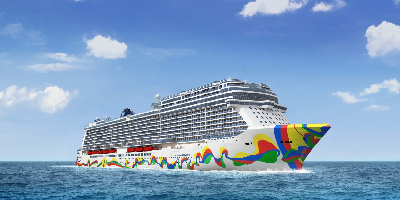 Norwegian Encore’s Iconic Hull Art Has Just Been Revealed (And It’s Surprisingly Spanish)