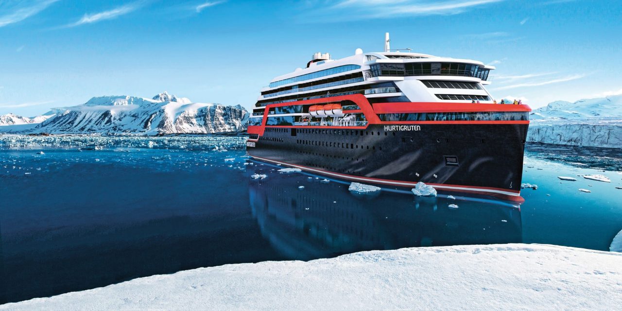 A World First As Hurtigruten Host Ship Christening in Antarctica!