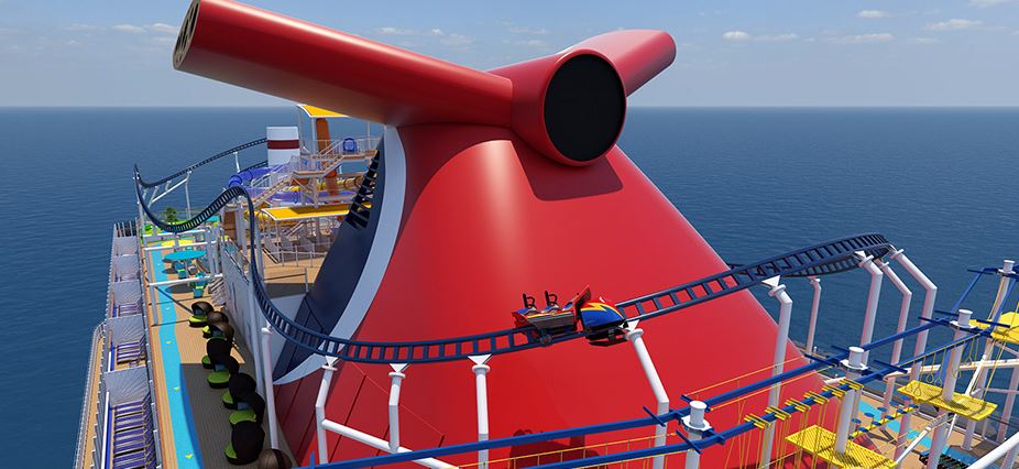 Scream If You Want To Go Faster! The First Ever Rollercoaster At Sea!