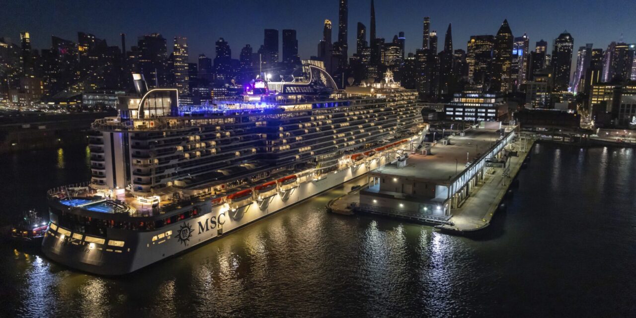 High-Tech MSC Seascape Launched in New York City!