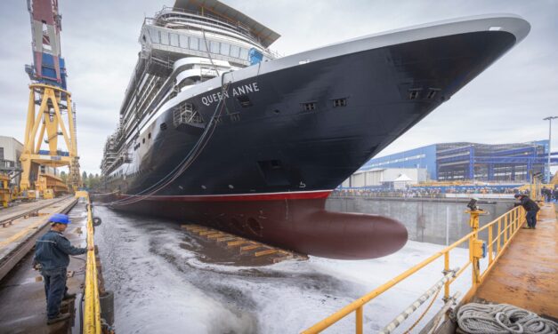 Float Out Of Cunard’s Queen Anne Marks One Year Until Maiden Voyage