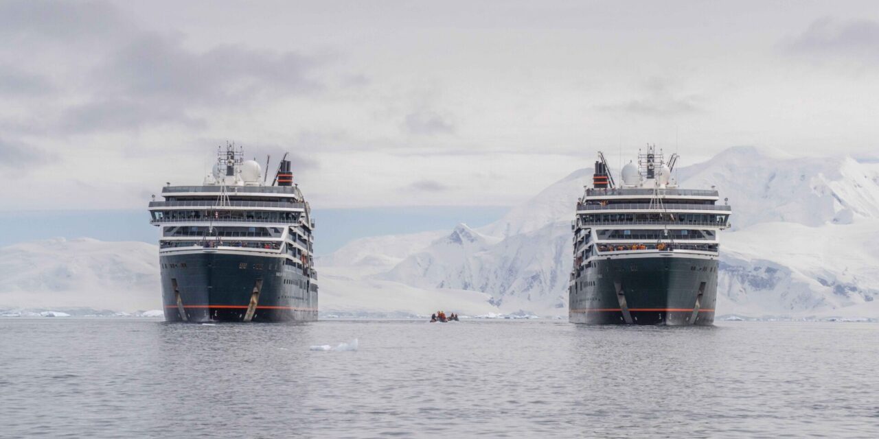 Seabourn Makes History As Two Ships Meet In Antarctica