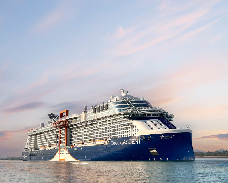 New Celebrity Ship Makes Grand Debut!