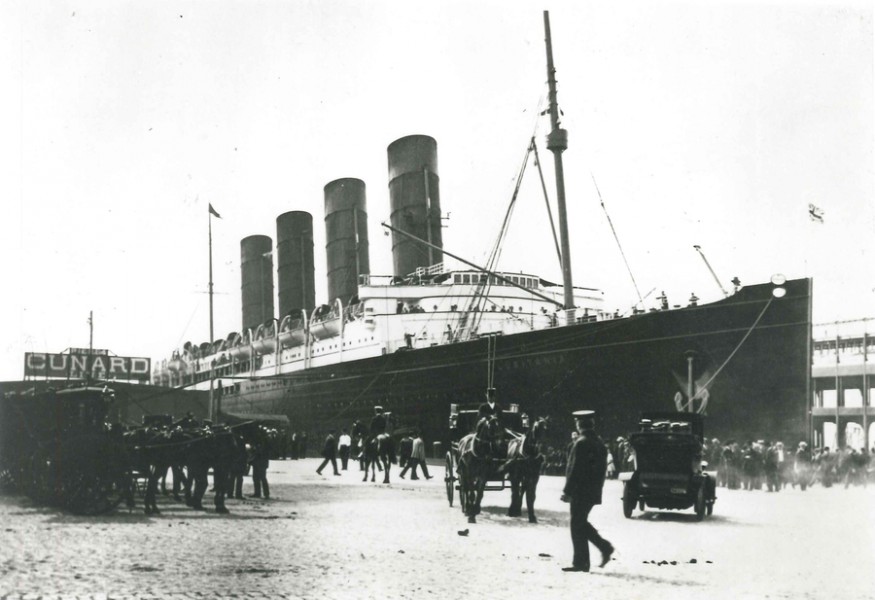 Old Cunard Ship