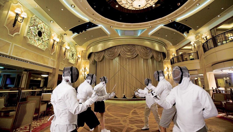 Olympics on Cruise Ships Fencing