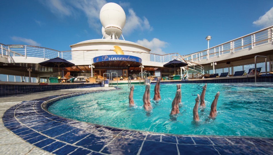 olympics on cruise ships synchronised swimming