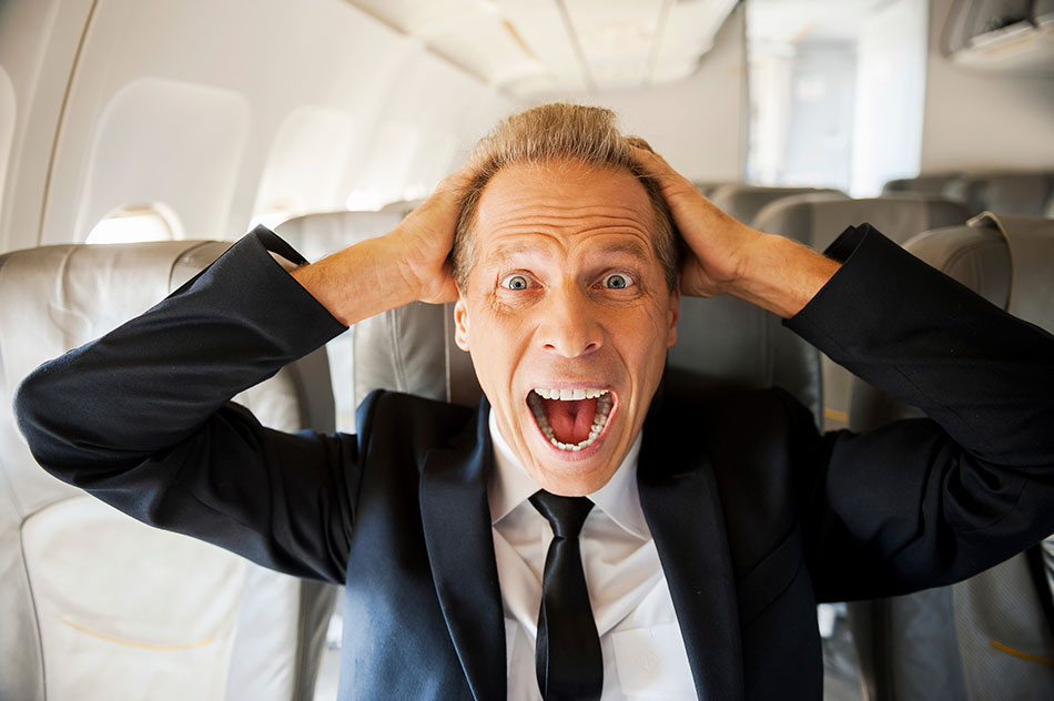 don't over stress on your flight