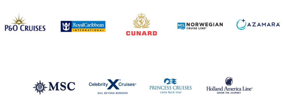Cruise line logos