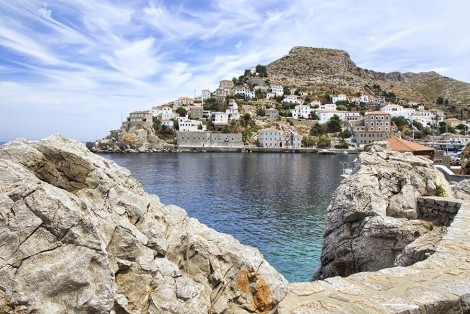 Hydra island in Greece