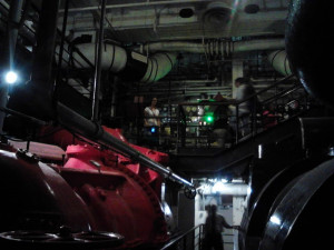 Queen Mary engine room